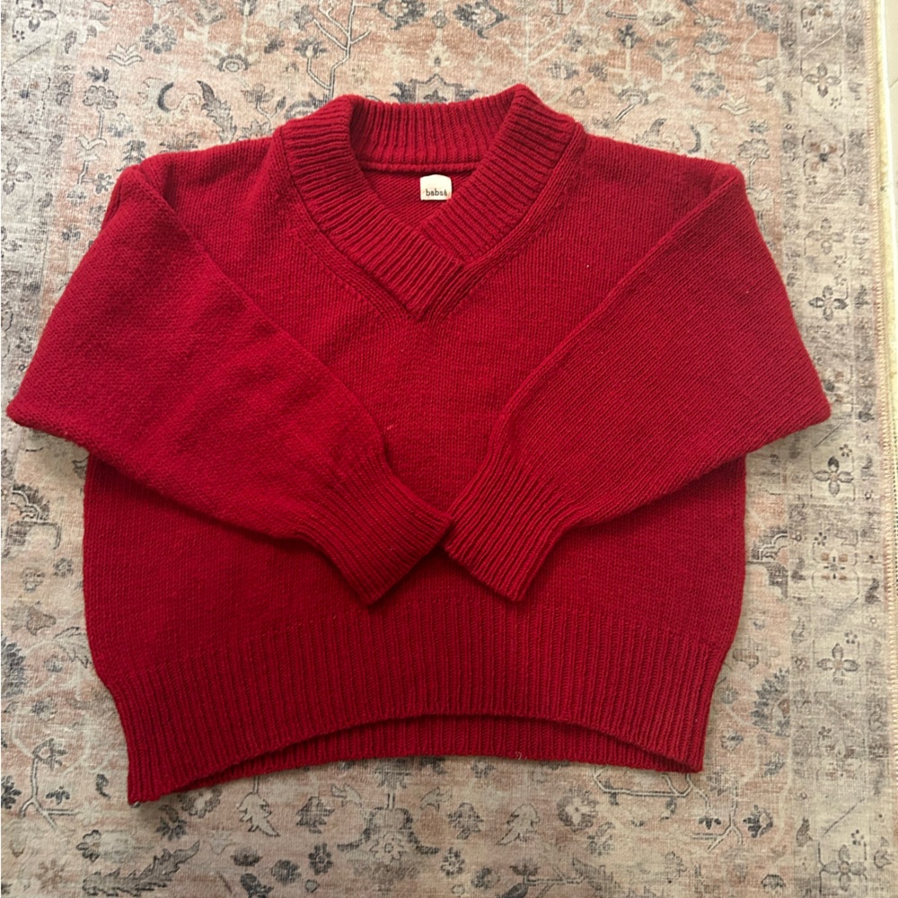 Babaa no87 jumper in cereza